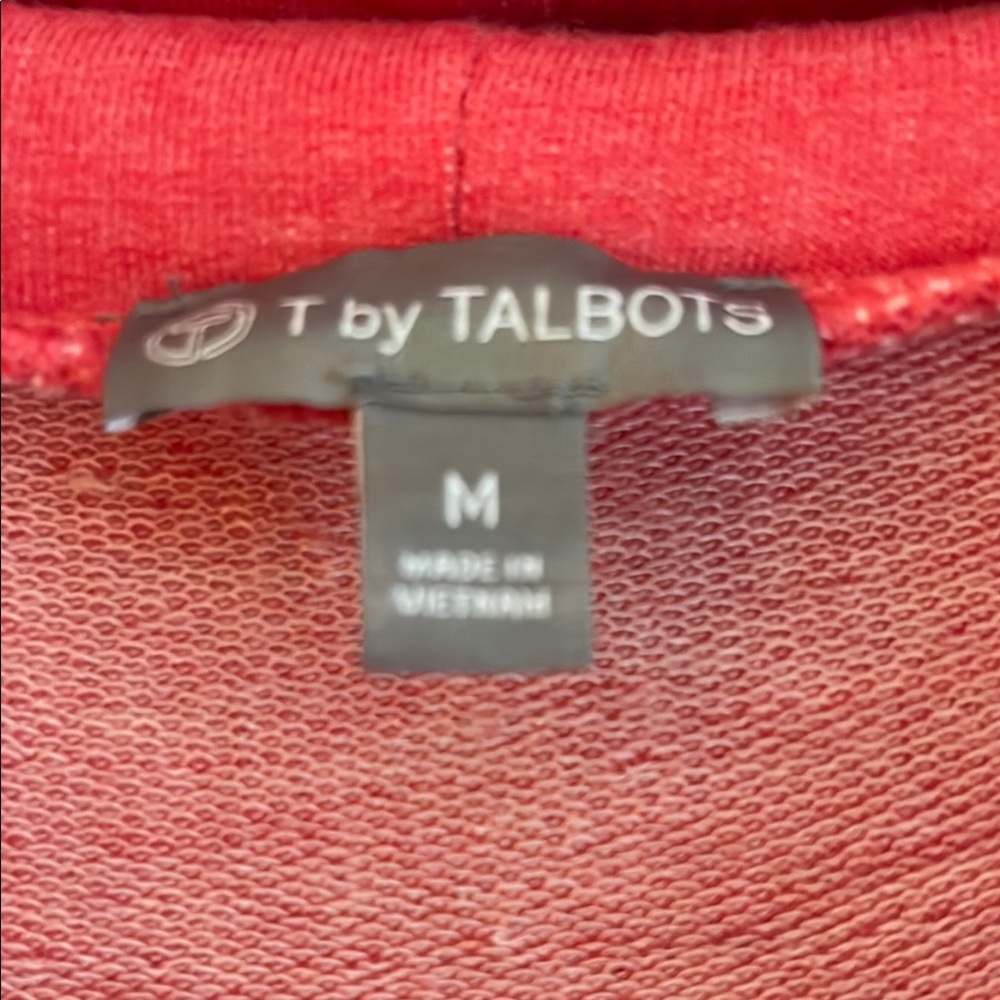 Talbots Red Knit Top - Picture 2 of 4